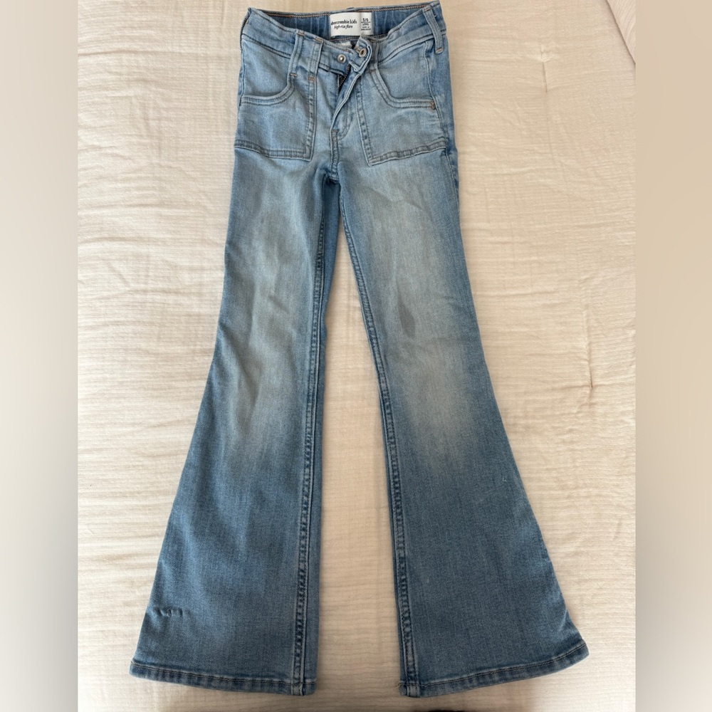 Abercrombie Kids LONG bell bottoms